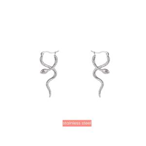 Day&Eve Oorringen Snake Hoop | Zilver