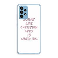 Christian Grey: Samsung Galaxy A52 Transparant Hoesje