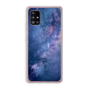 Nebula: Samsung Galaxy A51 5G Transparant Hoesje