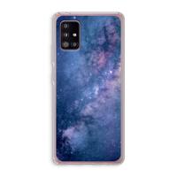 Nebula: Samsung Galaxy A51 5G Transparant Hoesje - thumbnail