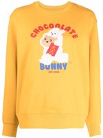 CHOCOOLATE sweat à imprimé Chocolate Bunny - Jaune