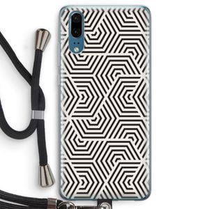 Magic pattern: Huawei P20 Transparant Hoesje met koord