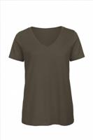 B&C Basic dames t-shirt v-hals