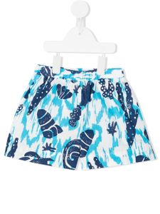 Rejina Pyo short Miki en coton biologique - Bleu