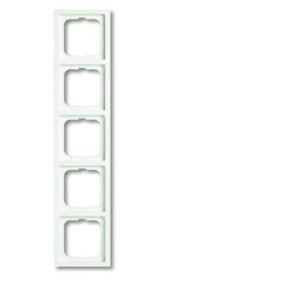 Busch-Jaeger 2CKA001754A4418 Frame Frame 5-voudig Future lineair Verkeerswit, Wit 1 stuk(s)