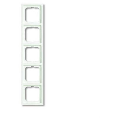 Busch-Jaeger 2CKA001754A4418 Frame Frame 5-voudig Future lineair Verkeerswit, Wit 1 stuk(s)
