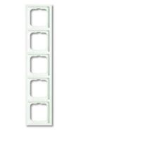 Busch-Jaeger 2CKA001754A4418 Frame Frame 5-voudig Future lineair Verkeerswit, Wit 1 stuk(s)