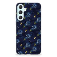 TPU bumper voor Samsung Galaxy S23 FE Voetbal