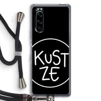 KUST ZE: Sony Xperia 5 Transparant Hoesje met koord