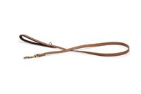 Beeztees Balacron Ax kunstleer hondenriem bruin 130 x 1.5 cm