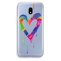 Melts My Heart: Samsung Galaxy J3 (2017) Transparant Hoesje - thumbnail
