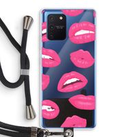 Bite my lip: Samsung Galaxy Note 10 Lite Transparant Hoesje met koord