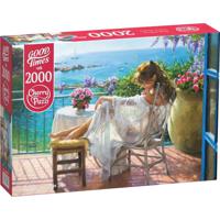 Beauty and Blue Sea Puzzel 2000 Stukjes