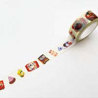 The Little Red House Asian Snacks Washi Tape - thumbnail