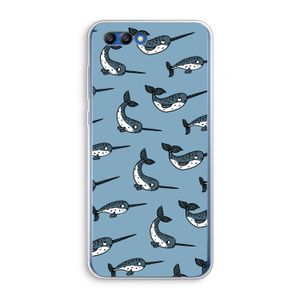 Narwhal: Honor 10 Transparant Hoesje