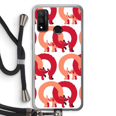 Dogs: Huawei P Smart (2020) Transparant Hoesje met koord