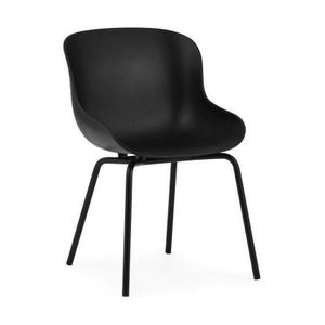 Normann Copenhagen Hyg eetkamerstoel staal Black