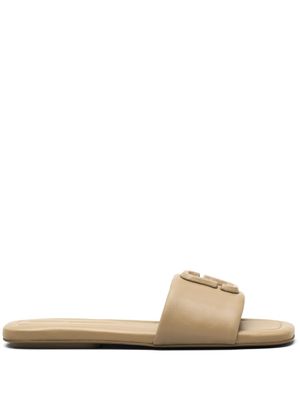 Marc Jacobs sandales The J en cuir - Tons neutres