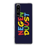 90's One: Sony Xperia 1 III Transparant Hoesje