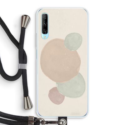 Geo #9: Huawei P Smart Pro Transparant Hoesje met koord Geo #9: Huawei P Smart Pro Transparant Hoesje met koord