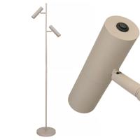 Freelight Vloerlamp Undici 2 lichts H 150 cm beige
