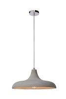 Lucide hanglamp Solo - Ø40 cm - beton - Leen Bakker