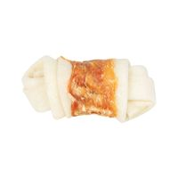 Trixie Denta Fun Knotted Chicken Chewing Bones - 5 cm - 5 stuks/70g - thumbnail