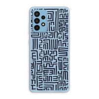Moroccan Print: Samsung Galaxy A52 Transparant Hoesje