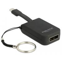 DeLOCK 63940 video kabel adapter 0,03 m USB Type-C DisplayPort Zwart - thumbnail