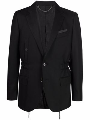 Billionaire blazer Institutional à simple boutonnage - Noir