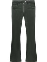 Courrèges pantalon en vinyle - Noir