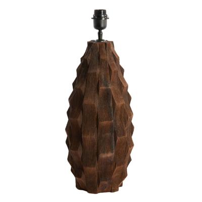 Lampvoet Takabe hout chocolade bruin L