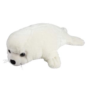 Pluche knuffel dieren Witte Zeehond pup 50 cm