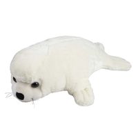 Pluche knuffel dieren Witte Zeehond pup 50 cm - thumbnail