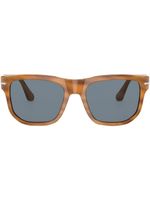 Persol lunettes de soleil teintées à monture d'inspiration wayfarer - Vert