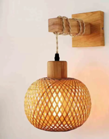 BAMBULUX Bamboe Wandlamp BAMBULUX Bamboe Wandlamp