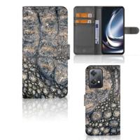 OnePlus Nord CE 2 Lite | Telefoonhoesje | Met pasjeshouder | Krokodillenprint