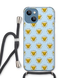 Leeuwenkoppen: iPhone 13 Transparant Hoesje met koord
