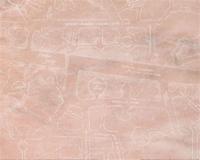 Kunstdruk Harry Potter Marauders Map Marble 40x50cm