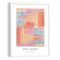 Reinders - Paul Klee Light and Sharpness - Schilderij 70x50cm Wit