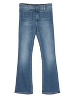 DONDUP KIDS jean en coton stretch à effet légèrement délavé - Bleu