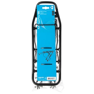 M-Wave bagagedrager verstelbaar aluminium zwart