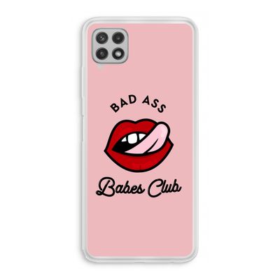 Badass Babes Club: Samsung Galaxy A22 4G Transparant Hoesje