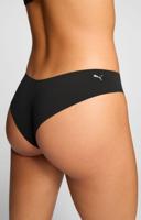 Puma Dames Brazilian Briefs Microfiber 2-pack Zwart-L