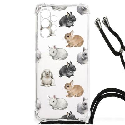 Case Anti-shock voor Samsung Galaxy A13 4G Konijntjes