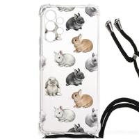 Case Anti-shock voor Samsung Galaxy A13 4G Konijntjes