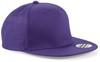 Beechfield CB610 5 Panel Snapback Rapper Cap - Purple - One Size