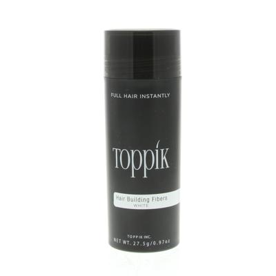 Toppik Poeder Fibers Hair Building Fibers Powder White 27gr | Voor Dunner Wordend Haar Toppik Poeder Fibers Hair Building Fibers Powder White 27gr | Voor Dunner Wordend Haar