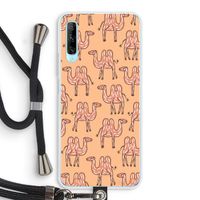 Kameel: Huawei P Smart Pro Transparant Hoesje met koord