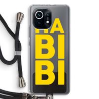 Habibi Majorelle : Xiaomi Mi 11 Transparant Hoesje met koord